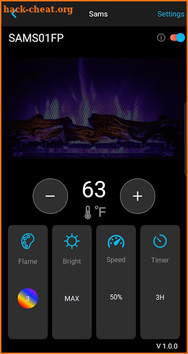 Whalen Premier Fireplace screenshot