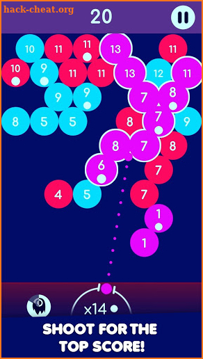 WHAT ( bubbles ) - Aim, shoot & pop the bubbles! screenshot