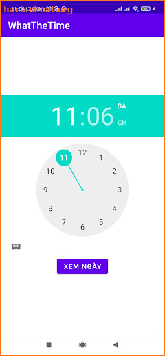 What the time screenshot