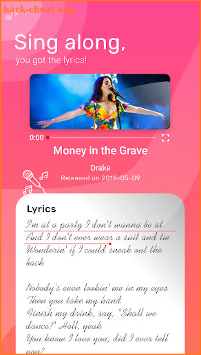 What’s The Song: The ultimate music player app screenshot