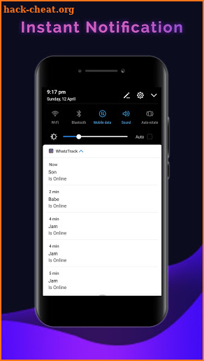 Whats Tracker - Last Seen Online Notification screenshot
