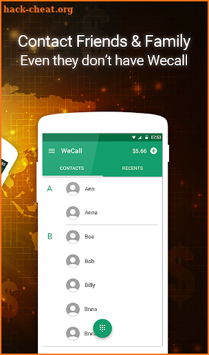 Whats WiCall—free calling app screenshot