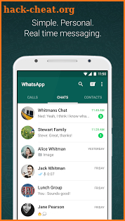 WhatsApp Messenger screenshot