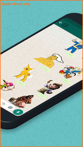 WhatsApp Stickers Gamers screenshot