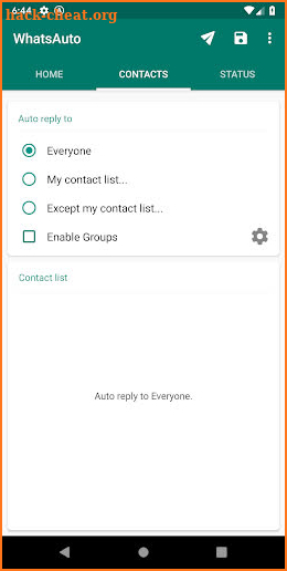 WhatsAuto - Reply App screenshot