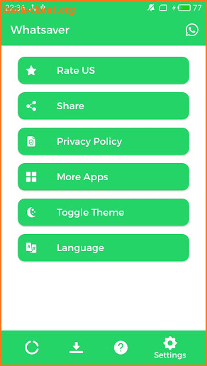 Whatsaver - Download WhatsApp status screenshot