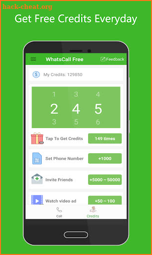 WhatsCall Free screenshot