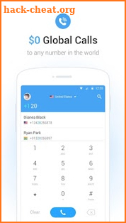 WhatsCall: Free Phone Call, Wifi Calling,Free Text screenshot