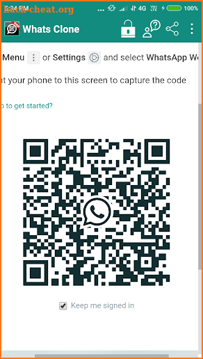 WhatsClone- Web, Scan & Applock screenshot