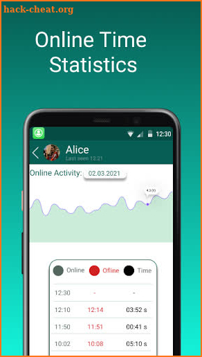 Whatsee: Who viewed my profile , Online Status screenshot