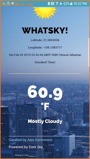 WhatSky! screenshot