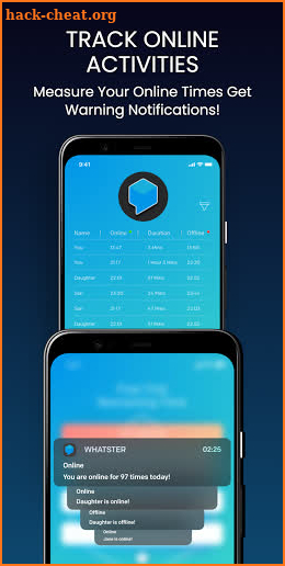 Whatster - Whatsapp Tracker for Parental Control screenshot