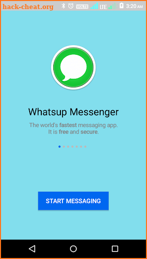 Whatsup Messenger screenshot