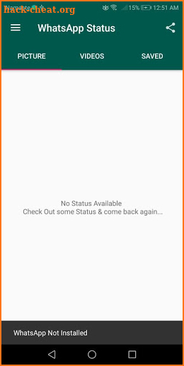 WhatsUp Status Saver screenshot