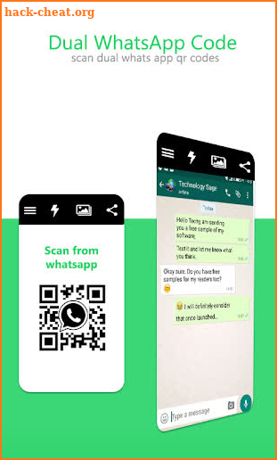 Whatz Scan Web - Whatscan QR Scanner for Dual Chat screenshot