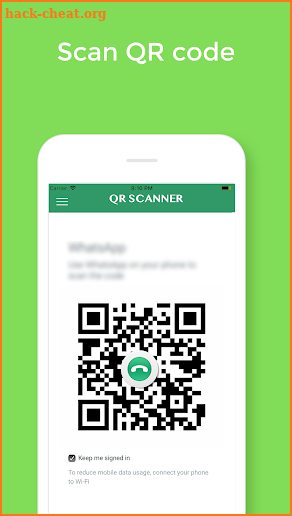 WhatzWeb app For whatzScan 2018 screenshot