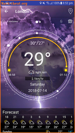 Wheather Live: Weather Forecast App screenshot