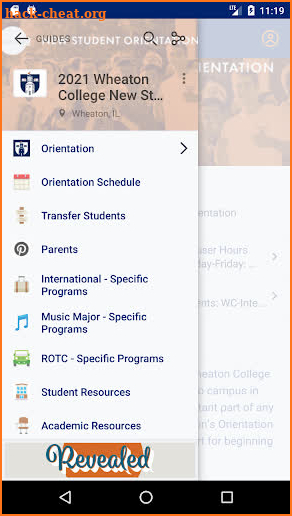 Wheaton Student Engagement screenshot