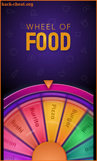 Wheel of Food screenshot