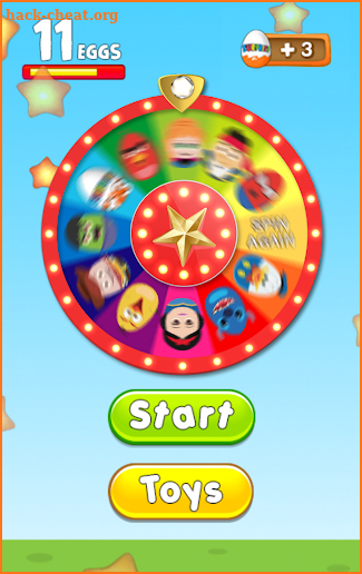 Wheel Of Surprise Eggs Game screenshot