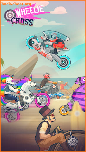 Wheelie Cross – Motorbike Game screenshot