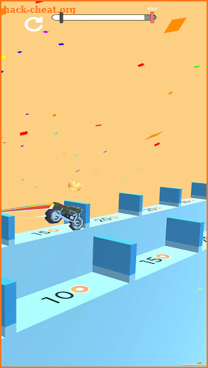 Wheels Racing 3D - Scale Up & Down: Happy One Run screenshot