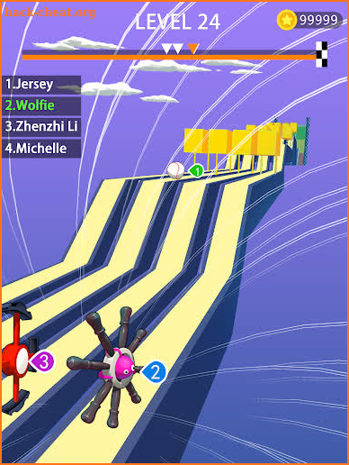 wheels run 3D screenshot