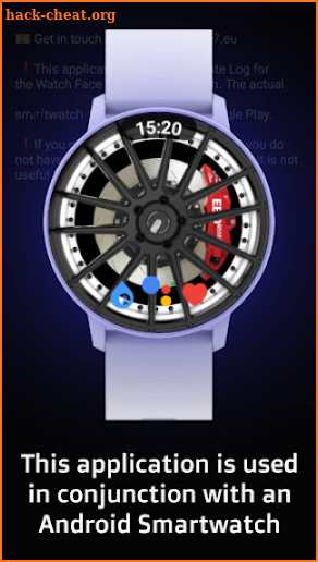 Wheels Watch Face screenshot