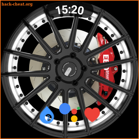 Wheels Watch Face screenshot