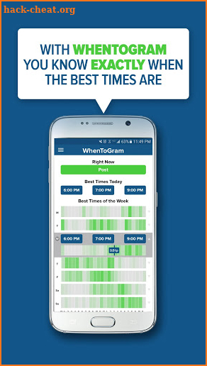 WhenToGram - Best Time to Post screenshot