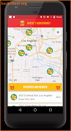 Where is BurgerKing? Coupons and promotions screenshot
