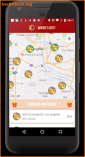 Where is KFC? Coupons and promotions screenshot