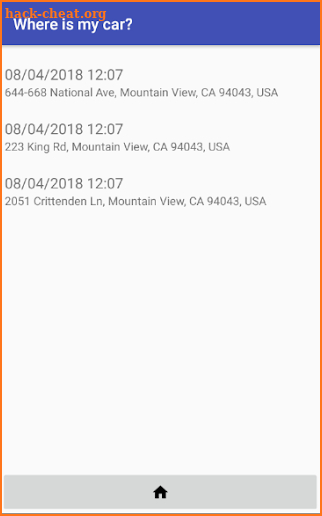Where is my car? screenshot