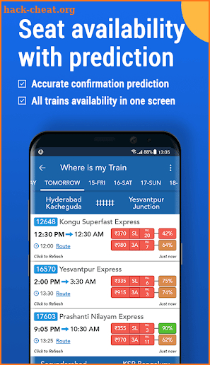 Where is my Train : Indian Railway & PNR Status screenshot