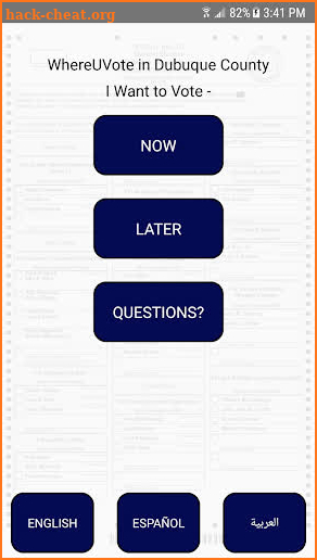 WhereUVote IA - Dubuque County screenshot
