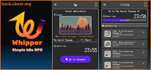 Whipper - Idle RPG screenshot