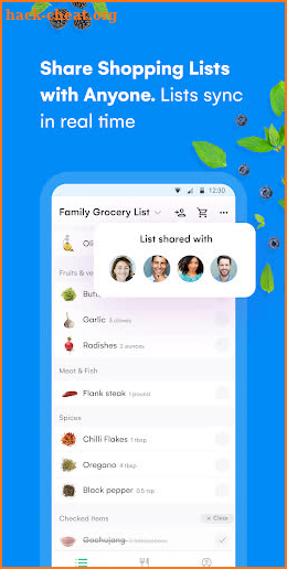 Whisk: Turn Recipes into Shareable Shopping Lists screenshot