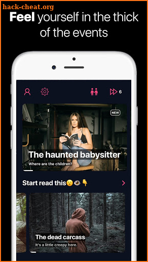 Whisper - scary chat stories screenshot