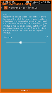 Whist - Tinnitus Relief screenshot