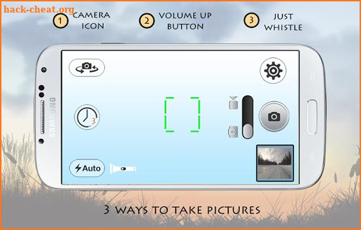 Whistle Camera - Selfie & More screenshot