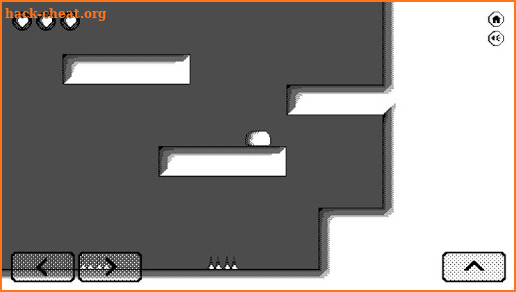 White Blob: Retro Adventure screenshot