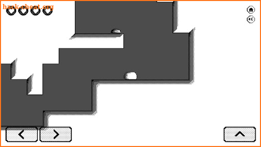 White Blob: Retro Adventure screenshot