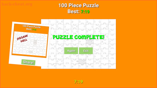 White Jigsaw Hell screenshot