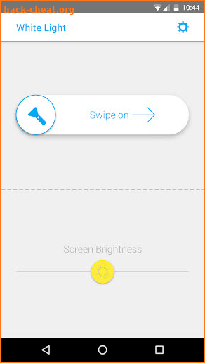 White Light Flashlight screenshot