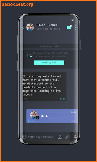 White Mouse App screenshot