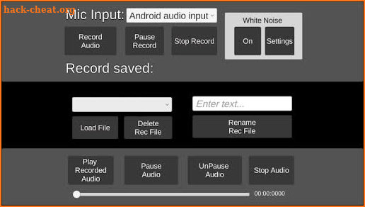 White Noise EVP Recorder screenshot