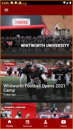 Whitworth Pirates screenshot