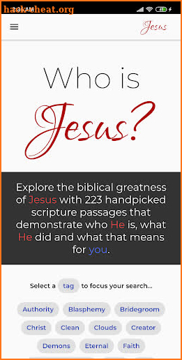 Who is Jesus? screenshot