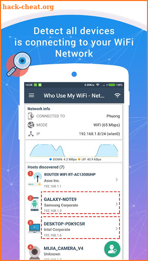 Who Uses My WiFi - Network Scanner screenshot
