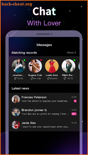 WhoChat screenshot